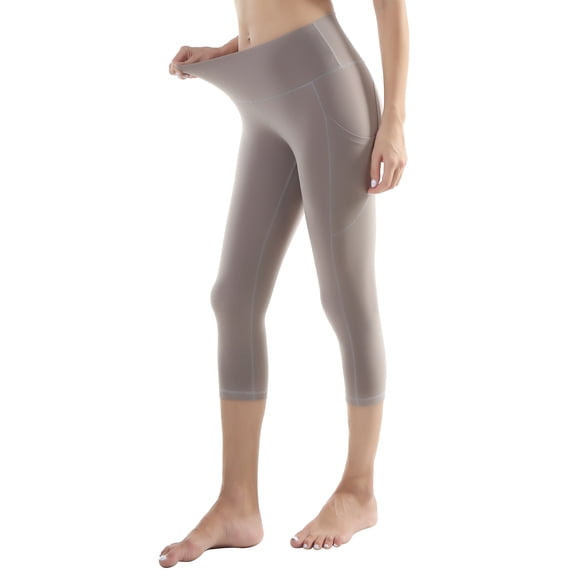 UUE 20"Inseam Women's High Waisted Yoga Pants, 7/8 Length yoga leggings with pockets
