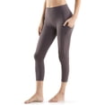 thumbnail image 1 of UUE 22"Steady Pattern Grey Leggings for women,7/8 leggings for women, High Waist and Tummy control Leggings for Dancing,Gym fitness and Workout, 1 of 6
