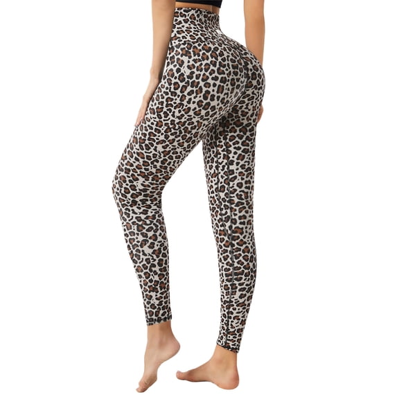 UUE 24"Inseam Leopard seamless leggings with inner pockets for women
