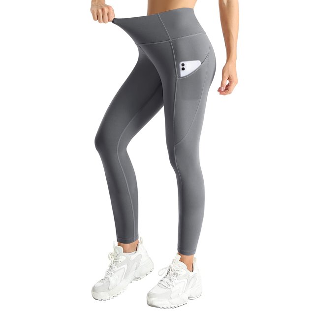 UUE 25"Inseam Grey Leggings Tummy control and High waisted