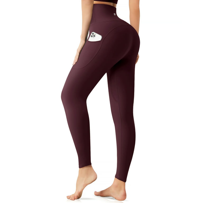 UUE 28Inseam Leggings with Pockets for Women, High Waisted Yoga Pants  Tummy Control