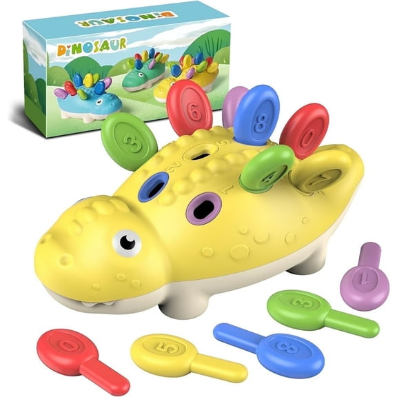 UUGEE Baby Montessori Learning Toys for 1 2 3 Year Old Boys, Toddler Educational Sensory Sorting Toys, Christmas Birthday Gifts for 18 Months Girls Kids