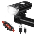 thumbnail image 1 of UUGEE Bicycle Bike Lights Front and Back for Night Riding Rechargeable Bike Accessories Headlight Tail Light for Adult, 1 of 7