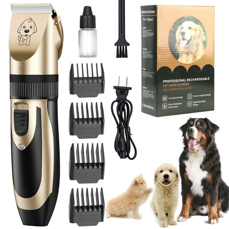 Professional USB Charging Pet Dog Grooming Clipper Thick Fur Hair Trimmer Electric Shaver Set Professional USB Charging Pet Dog Grooming Clipper Thick Fur Hair Trimmer Electric Shaver Set