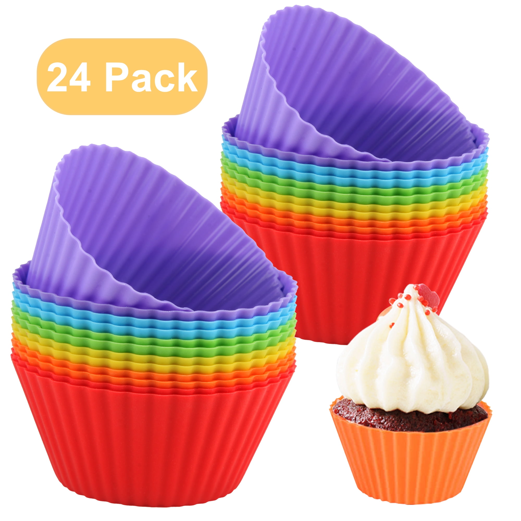 Mini Cupcake Liners  Larger Midi Size Baking Cups For Cupcakes, Muffins,  Cake Pops, Truffles - Sweets & Treats™