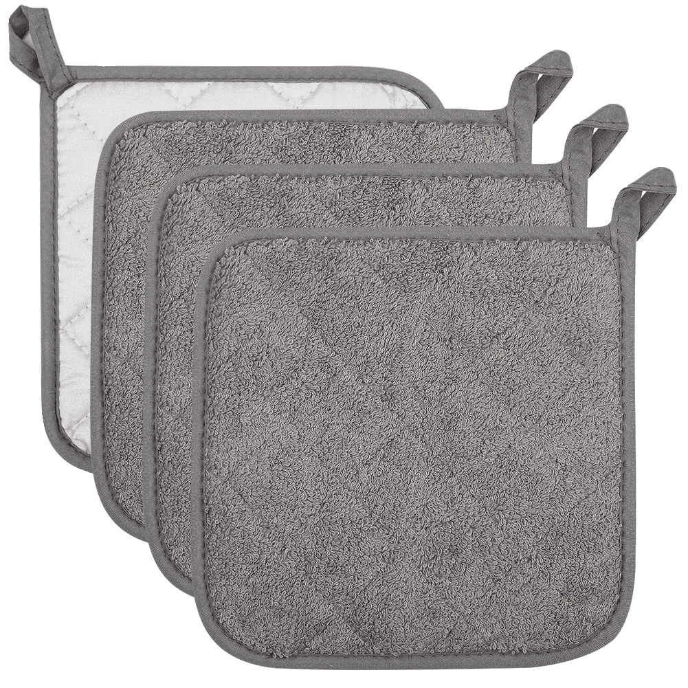 UUGEE Pot Holders for Kitchen Heat Resistant 4PCS Cotton Oven