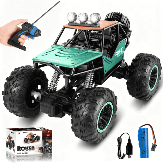UUGEE Remote Control Cars Toys for Boys, RC Car 2.4GHz 1:18 High Speed Monster Truck, Vehicle Toys Christmas Birthday Gifts for 8-12 Kids