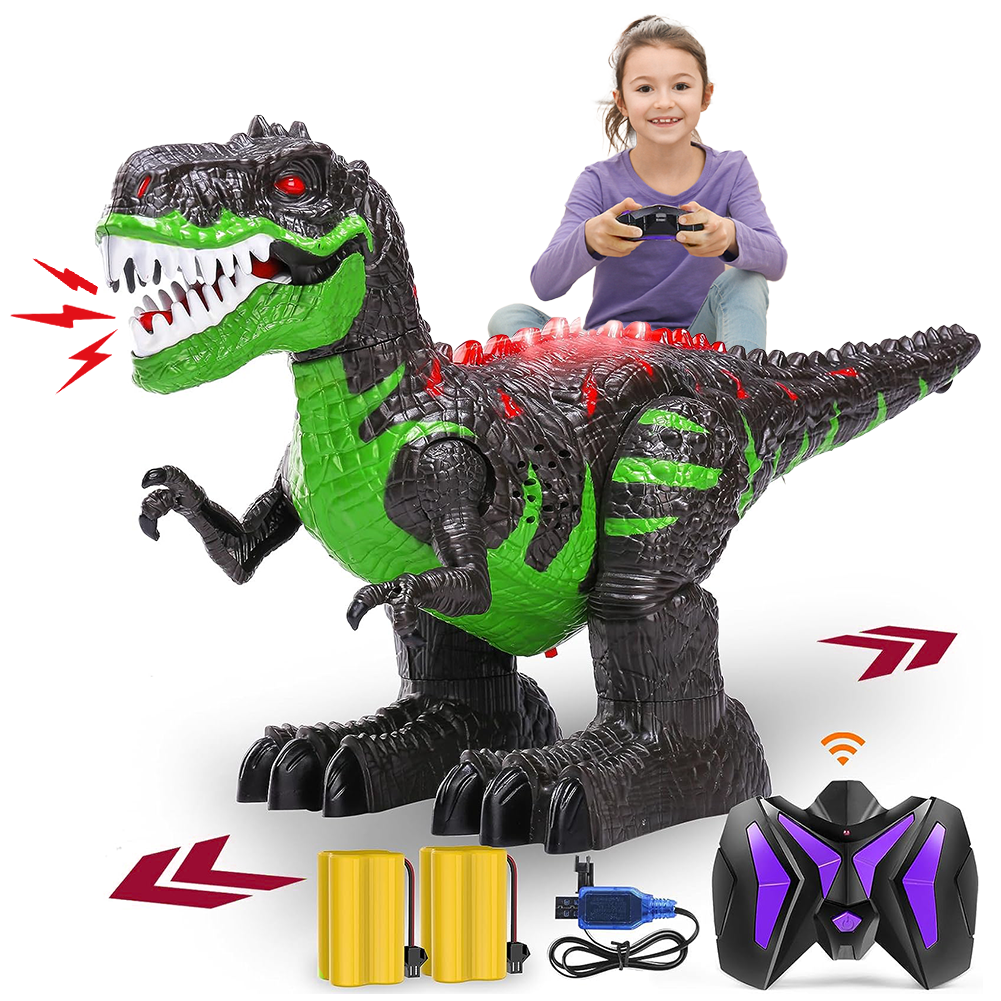 Transforming Dinosaur Led Car, Dinosaur Transformer Car Toy Car Transforms Into Dinosaur with