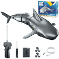 thumbnail image 1 of UUGEE Remote Control Shark Toys for Boys Girls, 2.4G Mimi RC Diving Shark Toy Boat Swimming Pool Toys Christmas Birthday Gifts for Kids Age 6+, 1 of 8