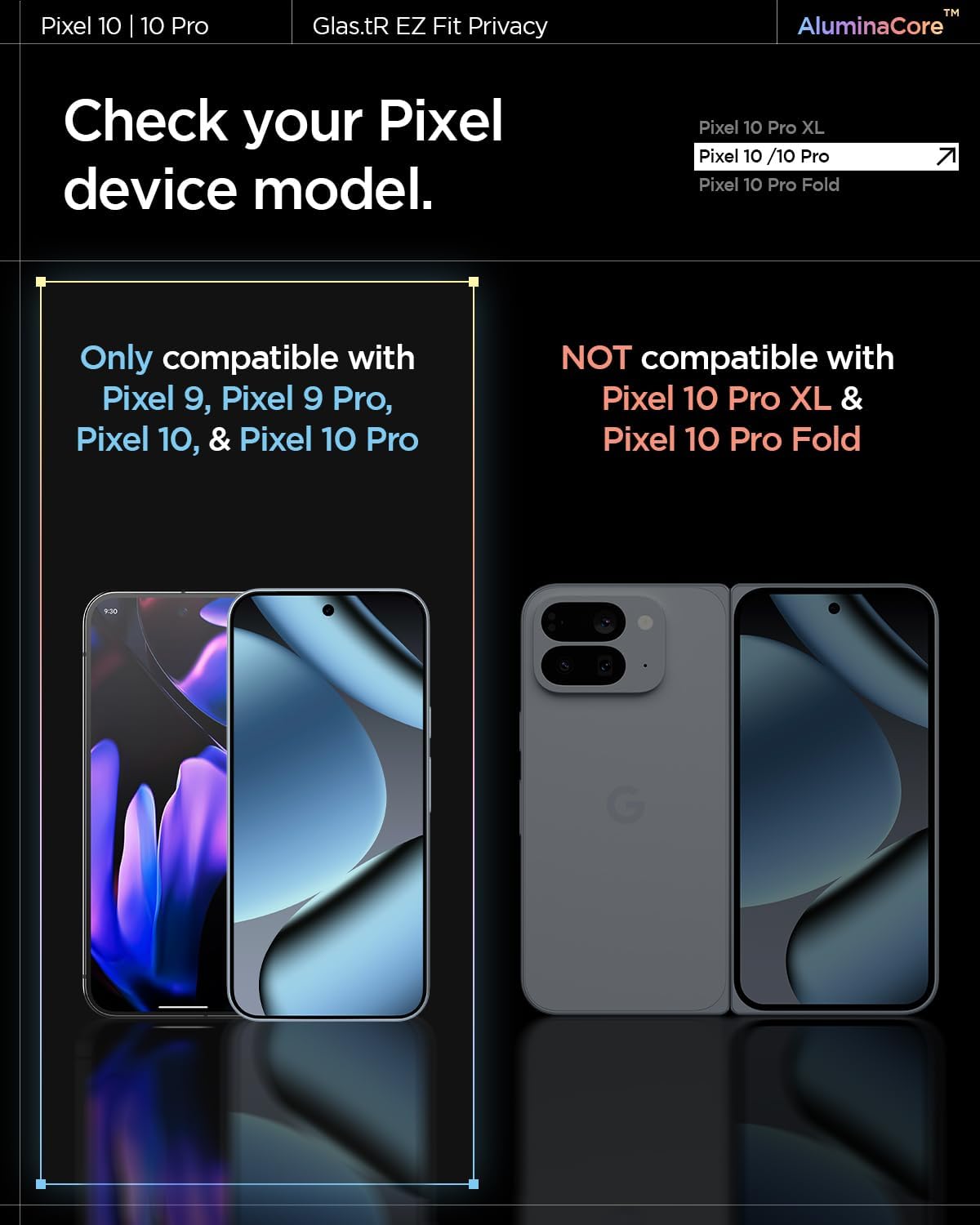 UUGHWW-AluminaCore Tempered Glass Screen Protector [GlasTR EZ FIT ...