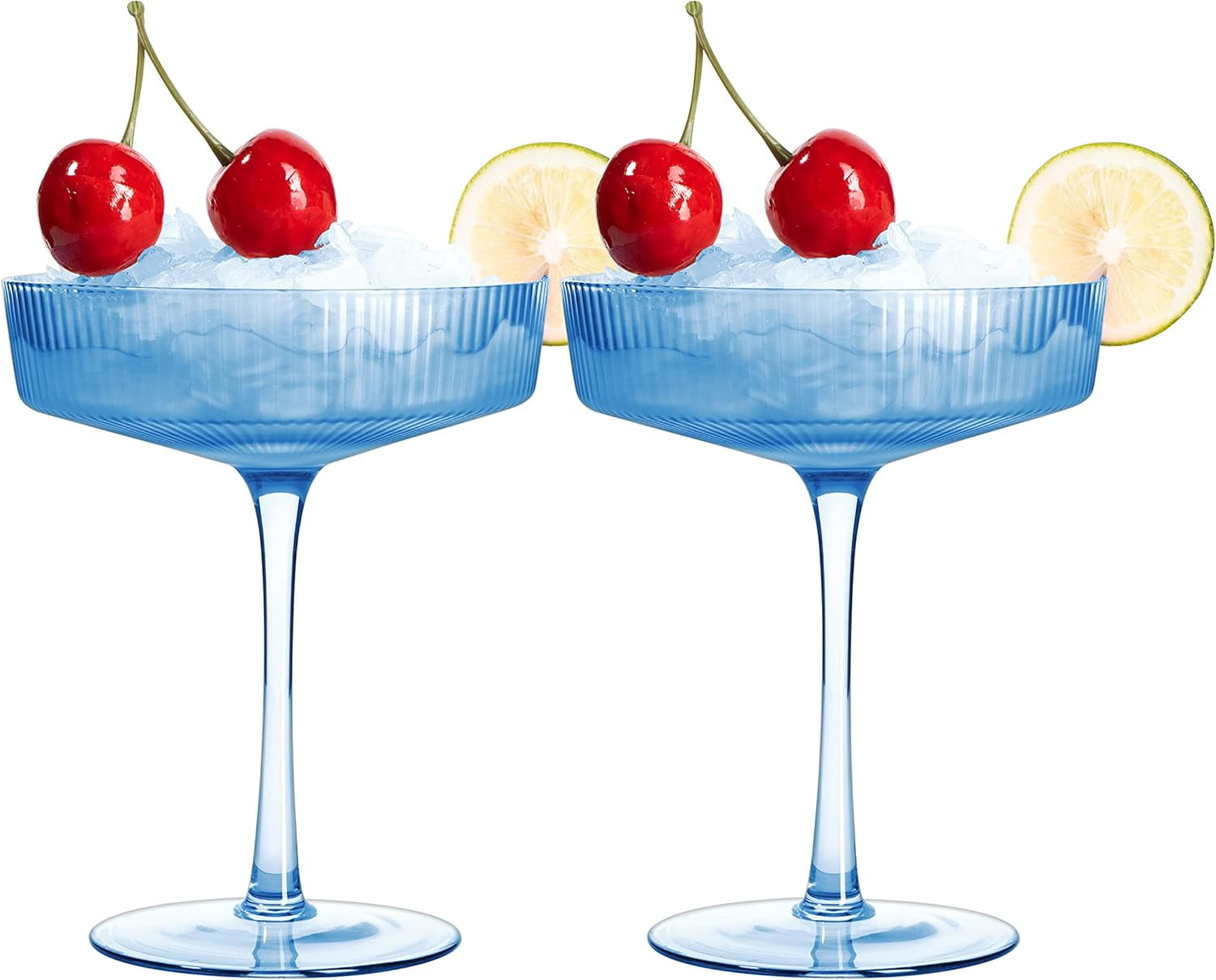 UUGHWW-Vintage Art Deco Coupe Glasses, Martini, Champagne & Cocktail ...
