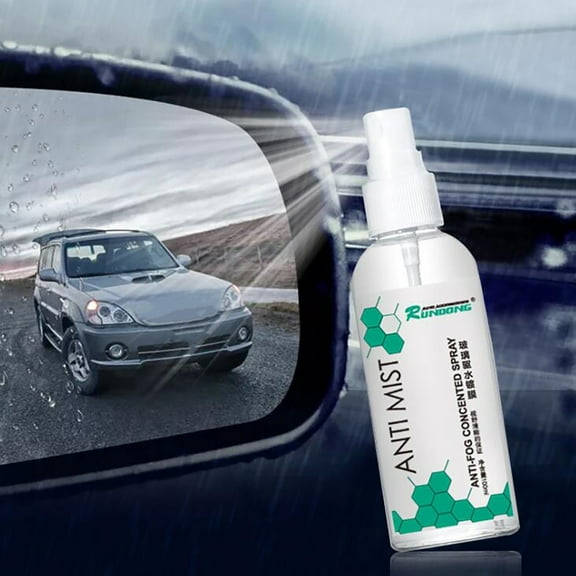 UUHYTG Anti-Fogging Agent Spray for Glasses and Automobile Windshield, Water Repellent Defogger for Rear View Mirror, 100ml Lens Protection Cleaner for Eyewear Goggles Car Windows Safety Driving