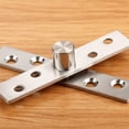 thumbnail image 1 of UUHYTG Heavy Duty 360° Rotating Door Pivot Hinge for Wooden Doors Concealed Installation Smooth Silent Operation Upper Lower Support Durable, 1 of 7