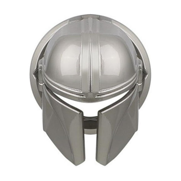 UUHYTG Helmet-Shaped Ignition Button Cover, One-Click Decorative Key Ring Protection for Motorcycle Car Push Start, Scratch-Resistant Aluminum Alloy Auto Interior Accessory