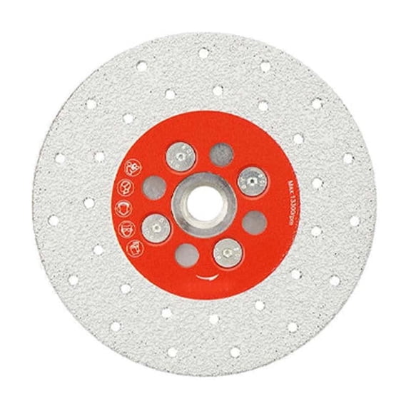 UUHYTG Industrial Diamond Grinding Wheel for Angle Grinder, 100mm 115mm 125mm Dry Wet Cutting Disc for Granite Marble Concrete, Durable Grinding Wheel for Stone Polishing Renovation