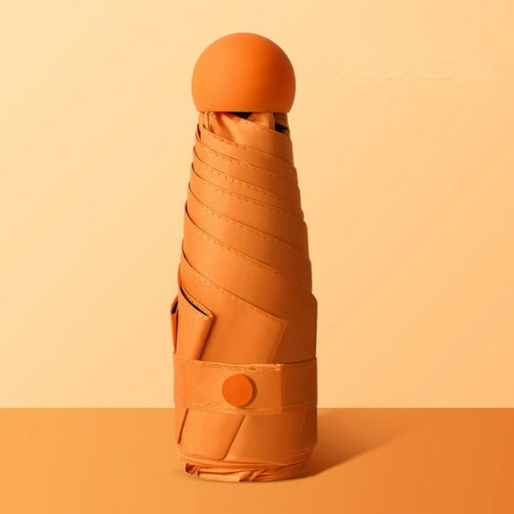 UUHYTG UPF 50+ Compact Foldable Travel Sun Umbrella, Windproof Portable UV Sunshade Umbrella for Women Men, Lightweight Purse Umbrella for Outdoor Walking Beach Holiday Sun Rain Protection