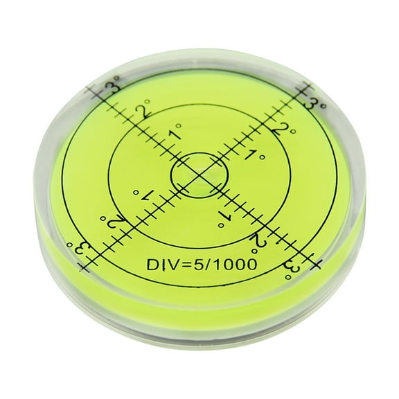 UUHYTG Vientiane Portable Circular Small Balance Ruler, Universal Golf Green Reading Tool for Short Game and Putting Practice, Compact Training Accessory for Golfers Outdoor and Home Use