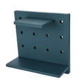 thumbnail image 1 of UUHYTG Wall Mounted Storage Shelf Rack, Adhesive Bathroom Kitchen Organizer for Toilet Shower Use, No Drill Plastic Wall Shelf for Household Daily Storage Solutions, 1 of 2