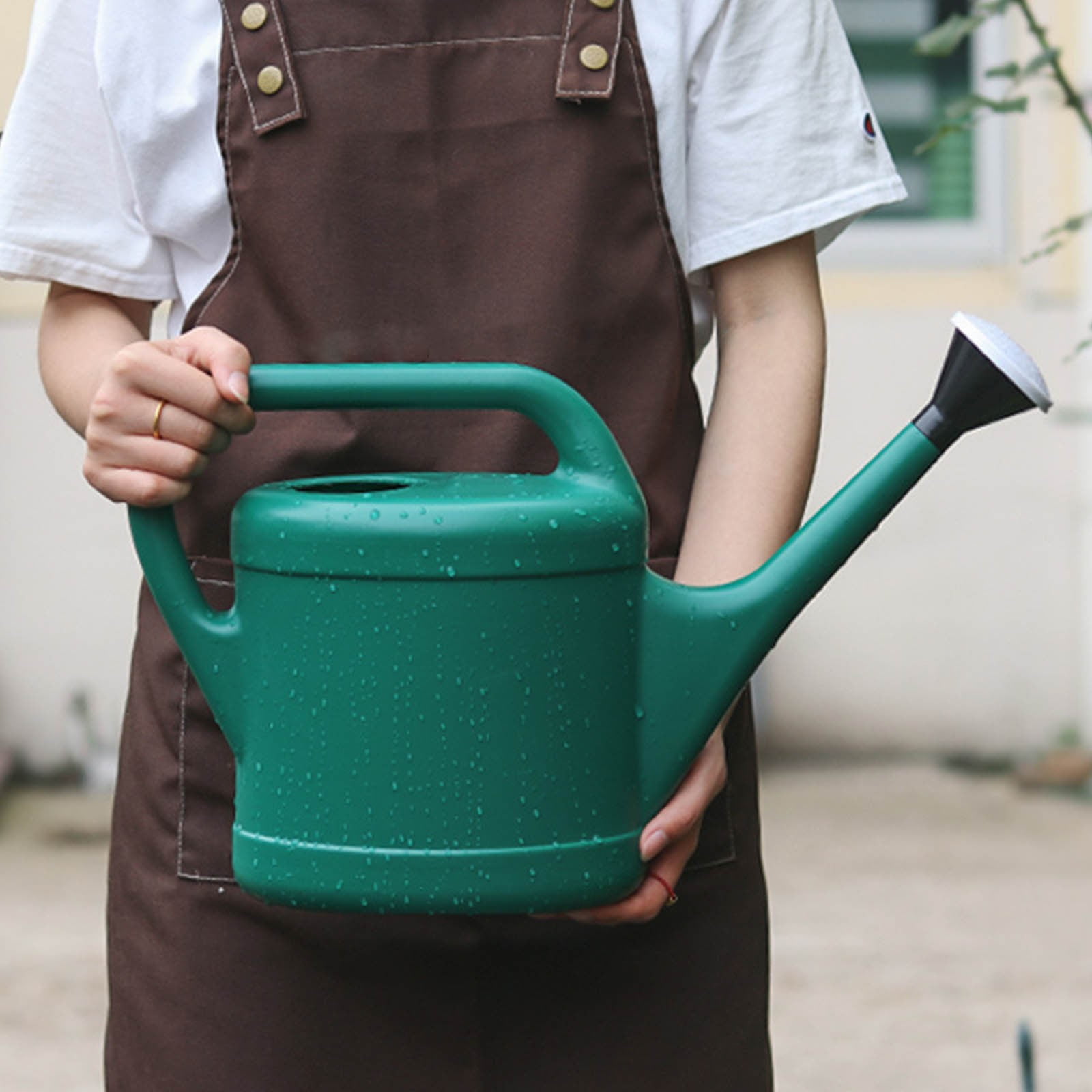 UUHYTG Watering Can with Long Spout, 3L to 10L Plastic Watering Pot for Indoor and Outdoor Plants, Ergonomic Handle for Easy Watering, Bonsai Garden Watering Can