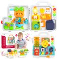 thumbnail image 1 of UUSUOO 18 In 1 Montessori Baby Toys,Musical Busy Board,Learning Sensory Toddler Toys for 1-3,Motor Skills Developmental Toy for 12-18 Month Age,Birthday Gift for 1+ Year Old Boys Girls, 1 of 10