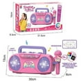 UUSUOO Karaoke Machine for Kids Adults, Birthday Gifts for Girls Ages 4