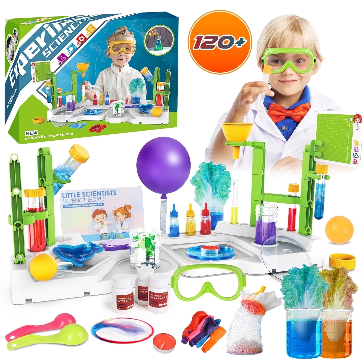 UUSUOO, Science Kits for Kids, 120+ Experiments, STEM Learning