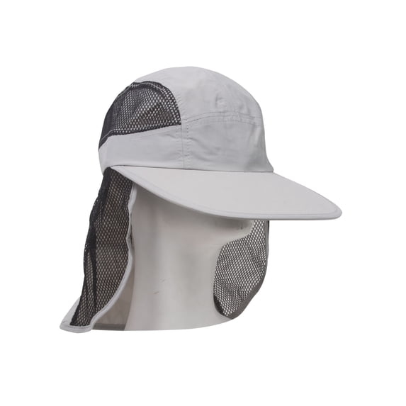 UV 50+ Protection Outdoor Flap Cap - Light Grey