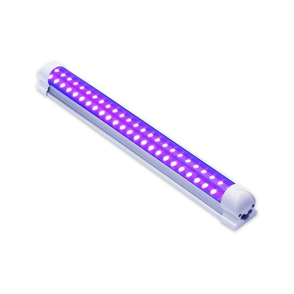 UV Black Light 48 LED 10W Tube Wall 395nm Purple BlackLight For KTV Bar Birthday Halloween Fluorescen Glow Dark Party Stage DJ ,Party Event Wedding Holiday Bar Club