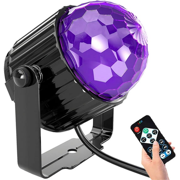 UV Black Light,Flood Light with Plug 6W LED,Neon Glow for Glow Party,Halloween, Fluorescent Poster,Body Paint, Aquarium,Glow in The Dark