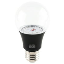 UV Black Light High Brightness Energy-saving High-Durability Heat-Resistant Enhance Atmosphere 9.5W Glow in The Dark Blacklight Party Bulb for Home