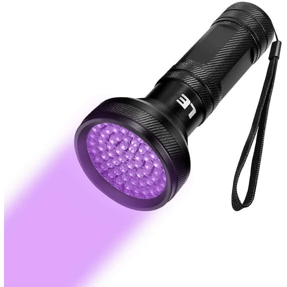 UV Blacklight Flashlight, 68 LED Ultraviolet Blacklight Pet Urine Detector for Invisible Ink Pens, Dog Cat Urine, Dry Stains, Bed Bug and More