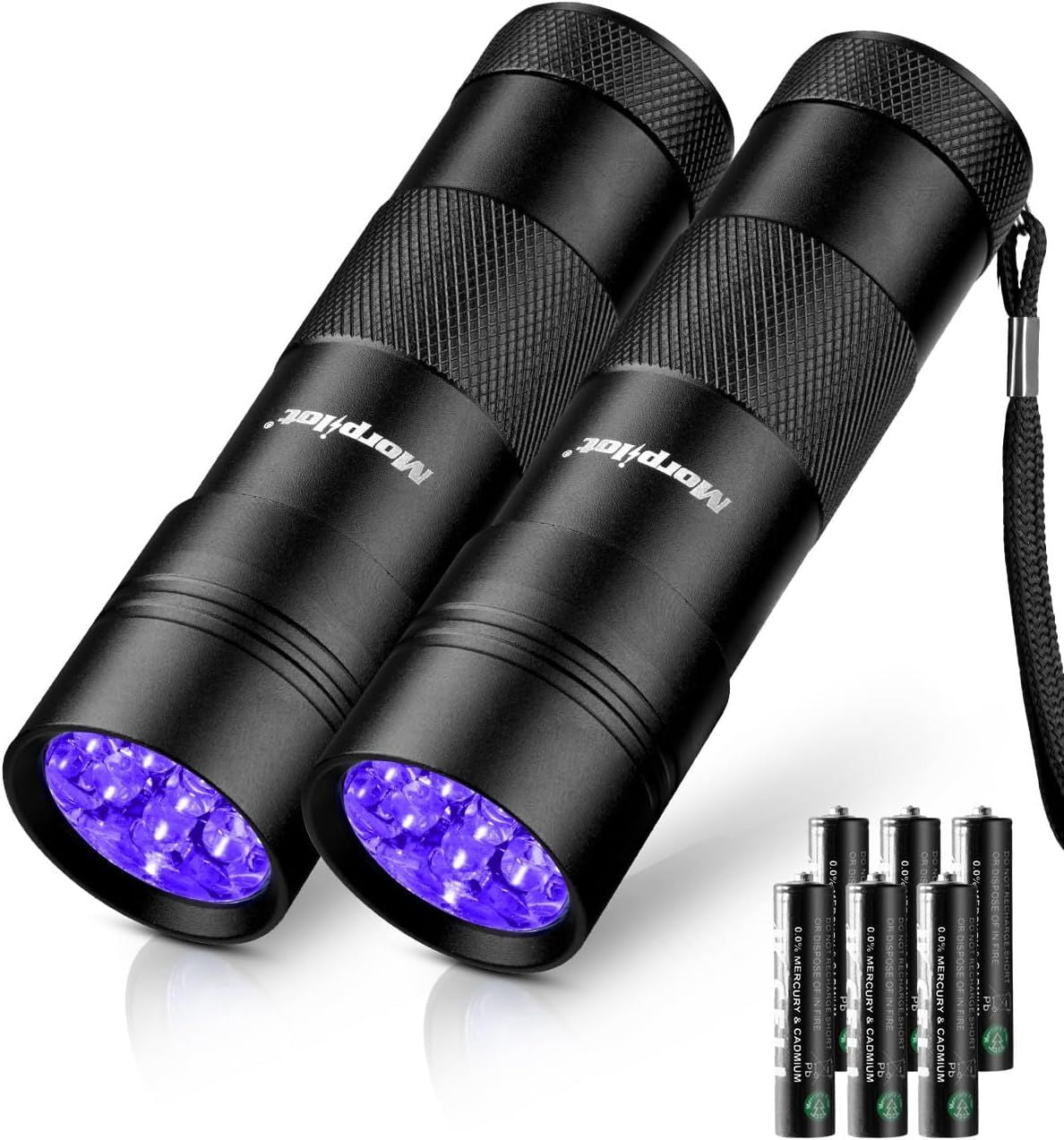 black light flashlights at walmart ULTRAFIRE UV Flashlight, Super Power UV 395-405 nm LED WF-502B Blacklight for Leak Detector, Pet Urine Stain, Bed Bug (Not Included Batteries) in hygiene inspections Scorpion 14 LED Black/Purple LED