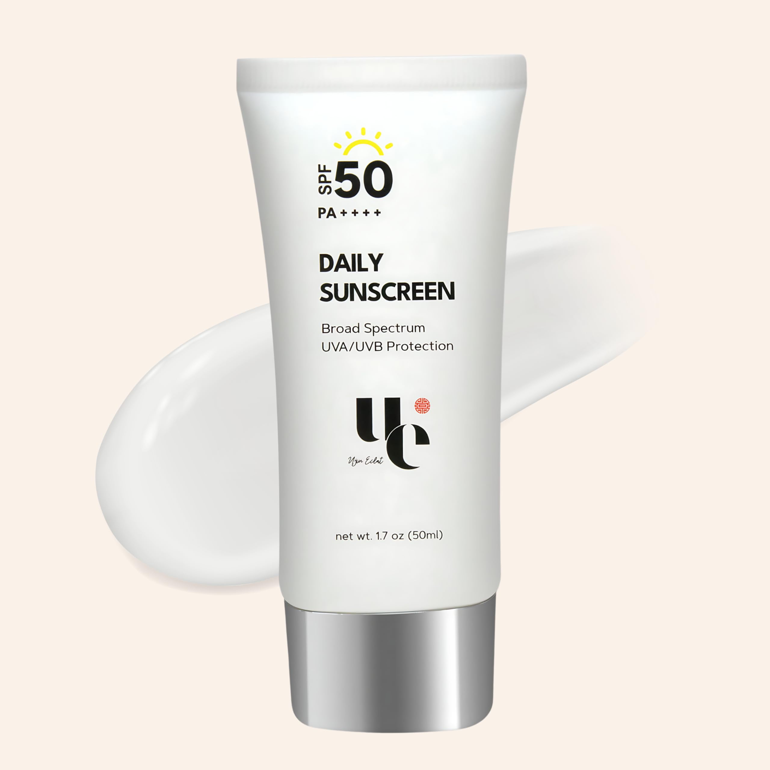 UV Clear SPF 50 Sunscreen with Zinc Oxide, UVA and UVB Protection