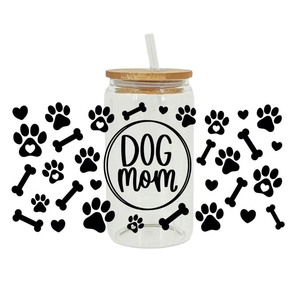 UV DTF Cup Wrap Transfer Sticker Coffee Cow Theme Transfer DIY Decals