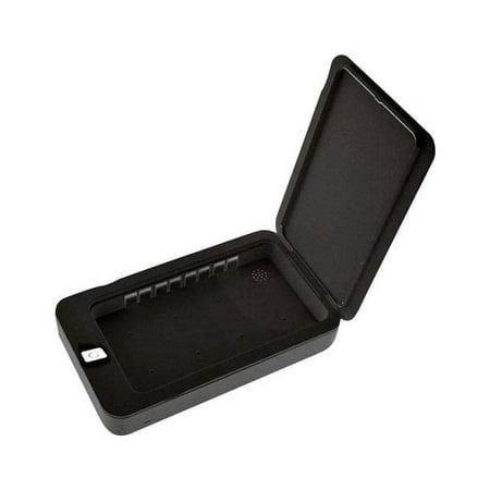 UV Disinfection Sterilizer Box Multifunctional Mobile Phone Disinfector for Mask Jewelry(BLACK)