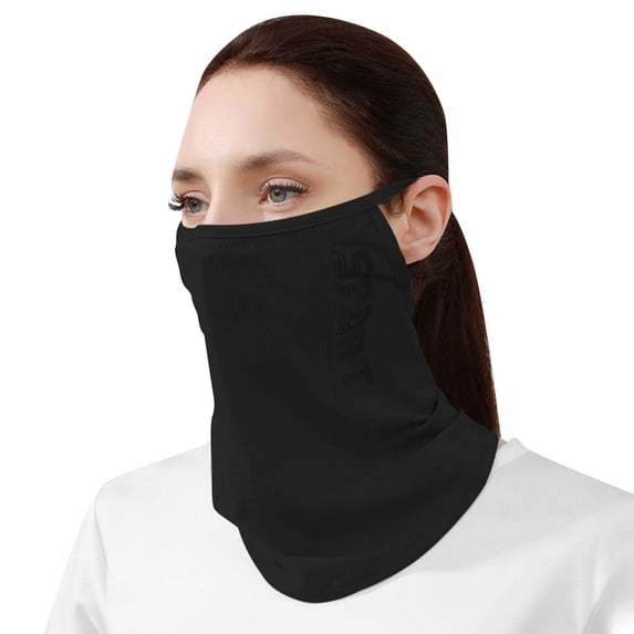 UV Face Mask, Sun Masks for Women, Soft Breathable Face for Outdoors, Washable Reusable Z02 Black A