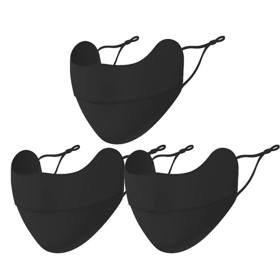 UV Face Mask Sun Protection,UPF 50+Blocks 98% of UVA/UVB Rays,UV Face Mask for Women Washable Reusable(3PCS)