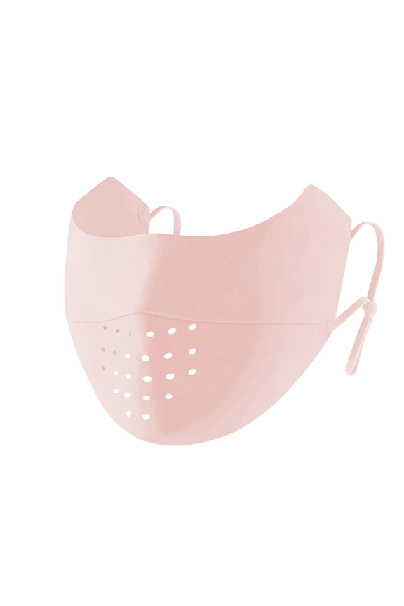 UV Face Mask Sun Protective UPF 50+ Ice Silk Washable Reusable Face Cover Elastic Breathable Golf Sports Face Mask