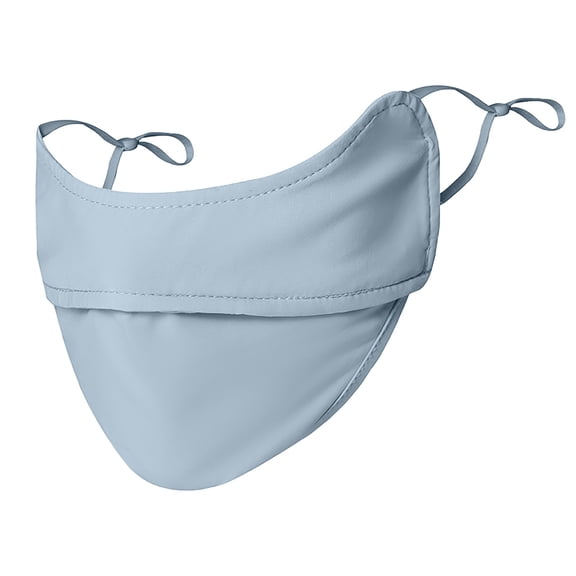 UV Face Shield Mask - Breathable Sun Protection Face Cover, Lightweight Thin Nylon Outdoor Face Shield, Windproof Sun Cover for Cycling Hiking Running Travel, Soft Skin Friendly Makeup Organizers