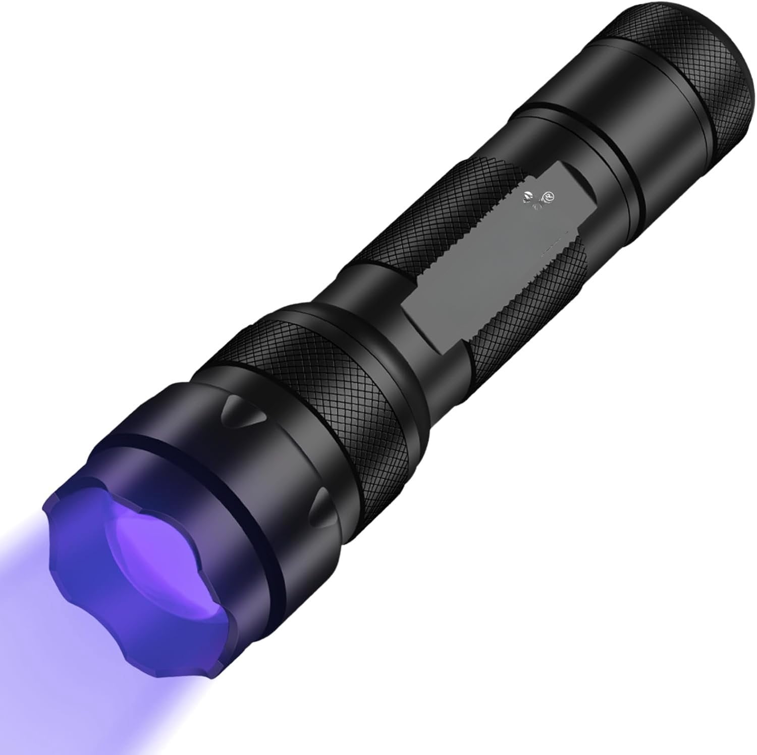 black light flashlight walmart in store ULTRAFIRE UV Flashlight, Super Power UV 395-405 nm LED WF-502B Blacklight Flashlights for Leak Detector, Pet Urine Stain, Bed Bug (Not Included Batteries) Suitable to look for cats dogs and other animals urine on cloths carpet rugs etc Black Light Flashlights in Flashlights