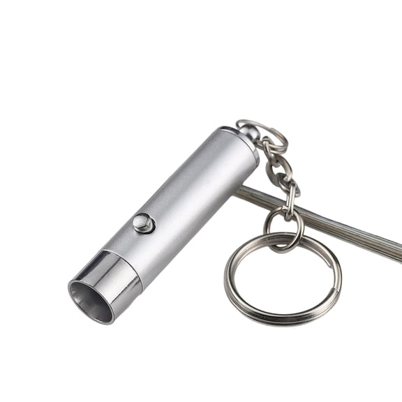 UV Flashlight Detector , Handheld Ultraviolet Light for Currency and Fluorescent Testing , Portable LED and Aluminum Alloy Silver , Professional Counterfeit Detection and Stain Inspection