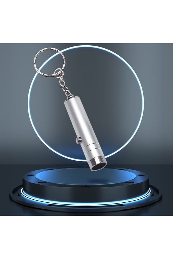 UV Flashlight Mini Keychain 4 Button Batteries Aluminum Alloy for Fluorescent Sticker Detection Night Light Portable Pocket Clip Blacklight Lamp Random Color Multi Purpose Compact Durable 4 Pack