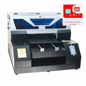 UV Flatbed Printer A4UV19, Higher Resolution 28801440dpi, UV Printer with Bottle Holder for Phone Case, Cups, Stickers, Acrylic