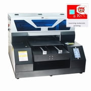 UV Flatbed Printer A4UV19, Higher Resolution 2880 1440dpi, UV Printer with Bottle Holder for Phone Case, Cups, Stickers, Acrylic