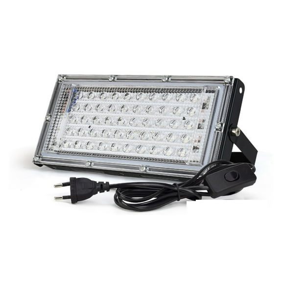 UV Flood Light 50W 100W 395nm 400nm Ultraviolet Fluorescent Sta Lamp For Bar Dance Party Blacklight ,Easy to Install
