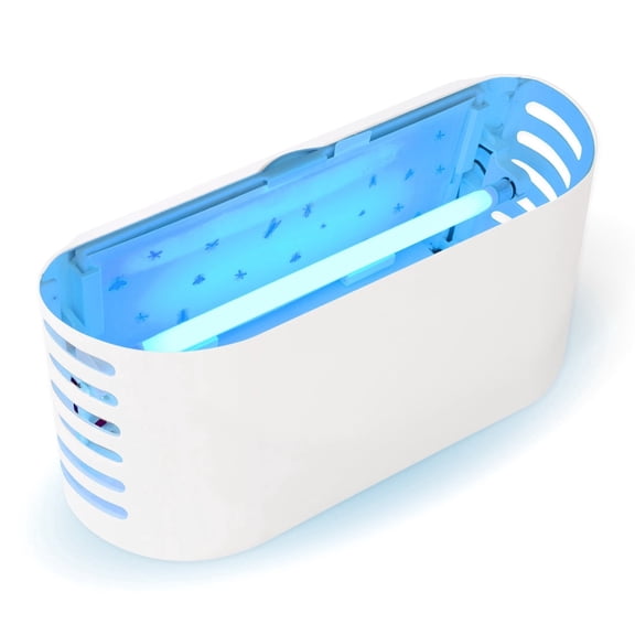 UV Insect Trap Indoor with Large Sticky Glue Pad  Wall Mount & Countertop Insect Catcher for Home & Restaurants