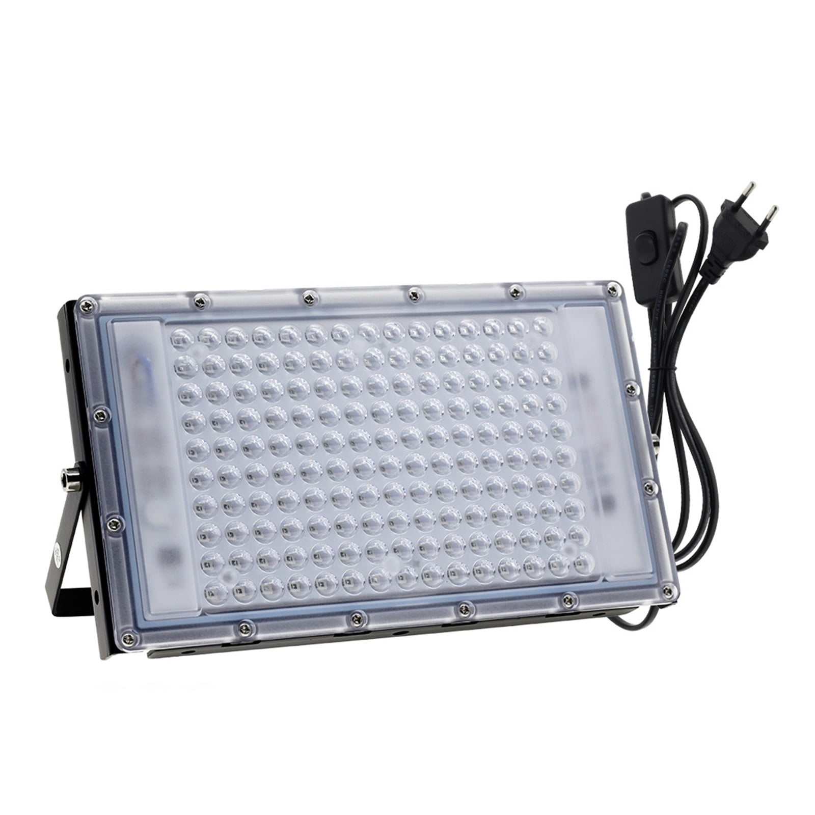 UV LED Black Light Blacklight Flood Light IP65 Waterproof 395-400nm UVA Lamp For Sta Lighting Halloween Decor 50W 100W ,Save Energ