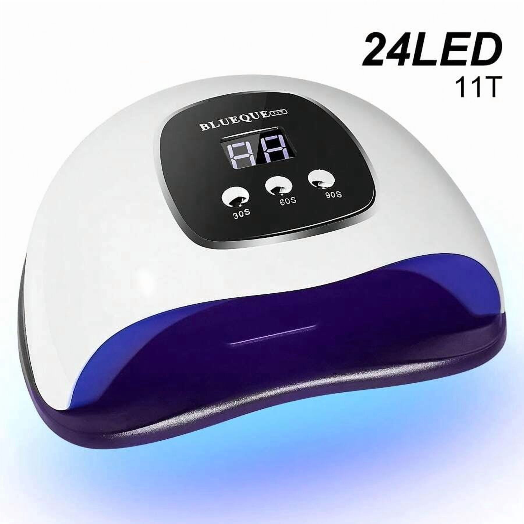 UV LED Nail Lamp, Faster Nail Dryer For Gel Polish ,Professional Gel UV Light For Nails With 3 Timers & Auto Sensor, Gel Polish Light Nail Curing Lamp With LCD Screen For Salon And Home