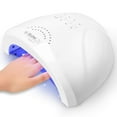 thumbnail image 1 of UV LED Nail Lamp, Gel Light for Nail Polish UV Dryer with 3 Timers SUNone White, 1 of 4