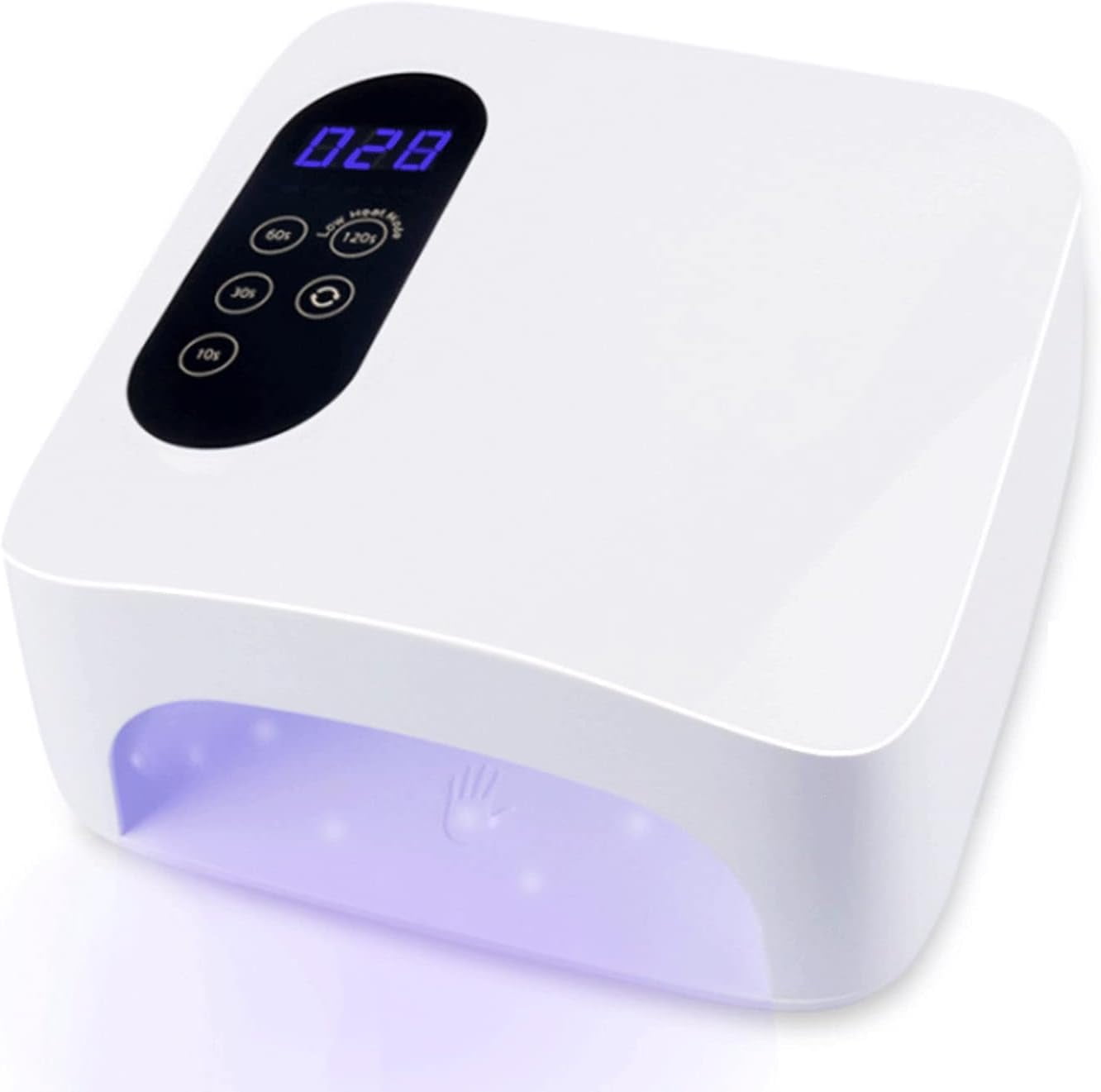 UV LED Nail Lamp, Nail Dryer Gel Polish Light, UV Nail Light, Nail Polish Curing Gel LED Dryer, Nail Art Tools with Automatic Sensor, LCD Display